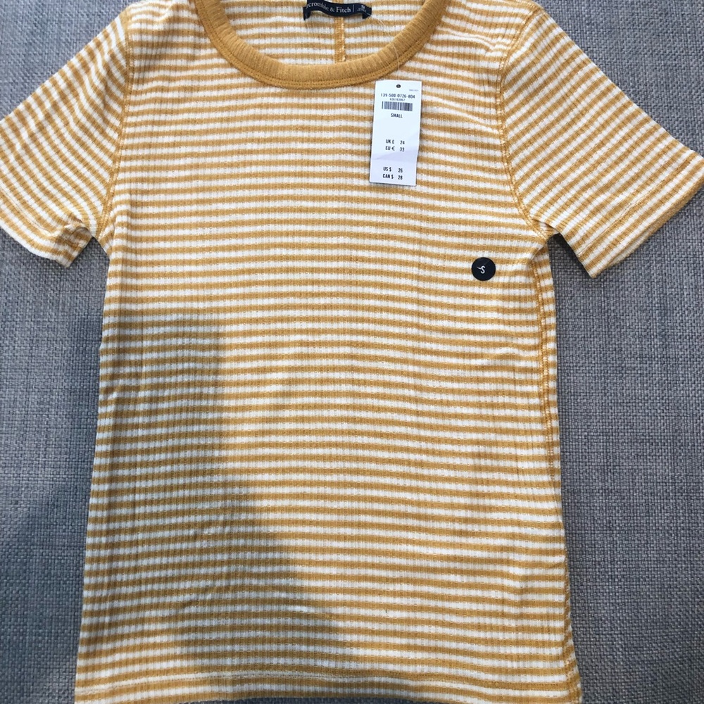 Woman’s Abercrombie striped T-shirt